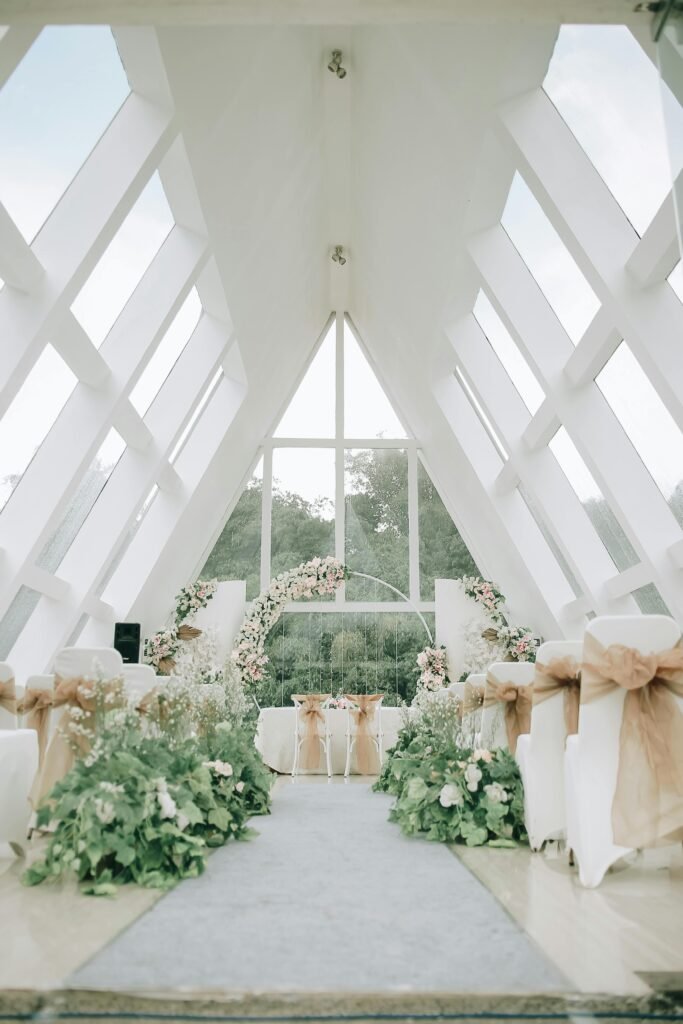 Wedding Arch Craft House Staging