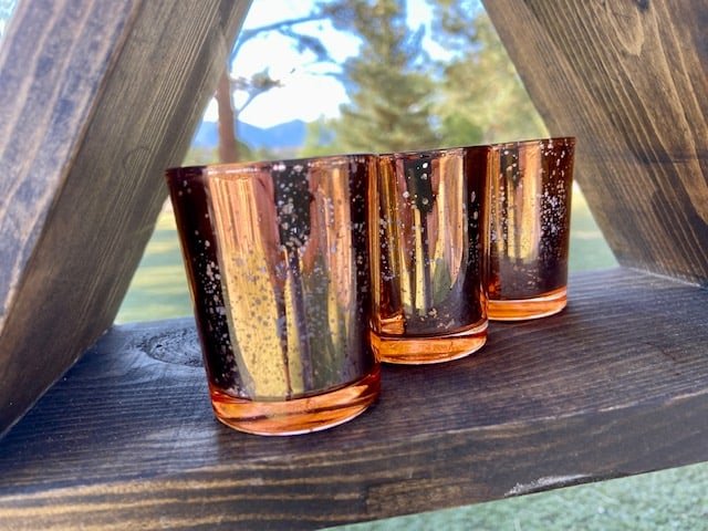 Copper Candle Holder