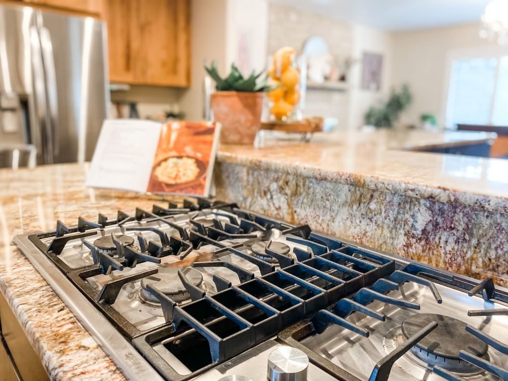 Kitchen 2 reseized Ready to cook. Kitchen home staging in Colorado Springs