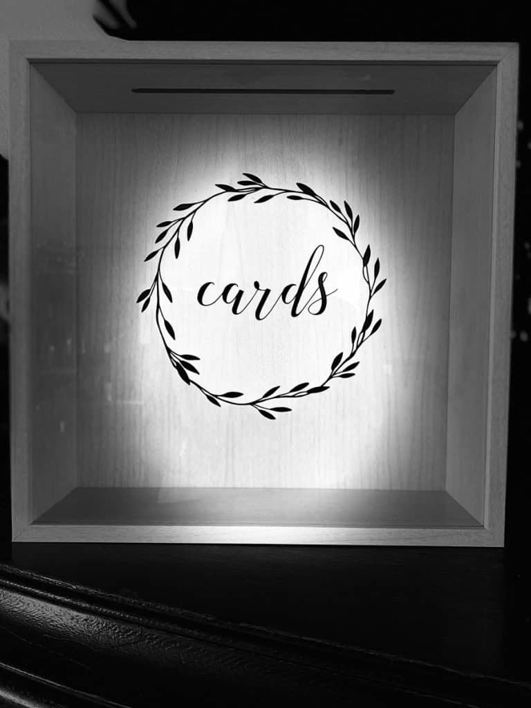 Welcome Table Decor